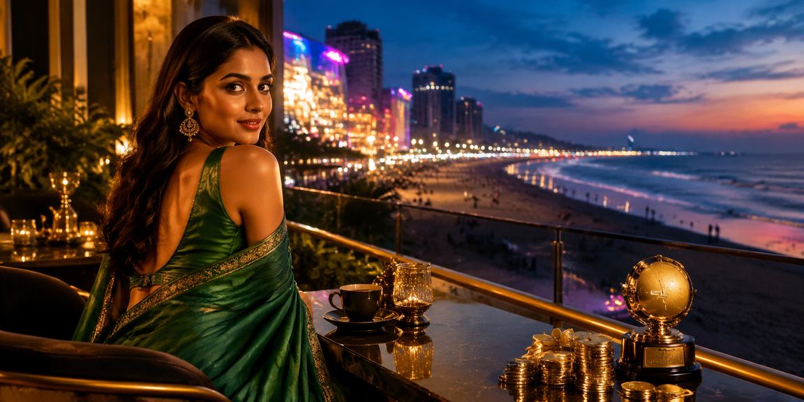 Chennai Marina Beach at dusk with calm and safe atmosphere